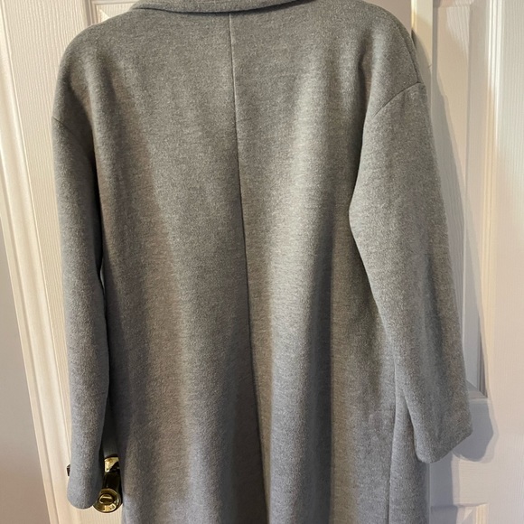 Grey Long Zara Jacket/Coat - Picture 3 of 4